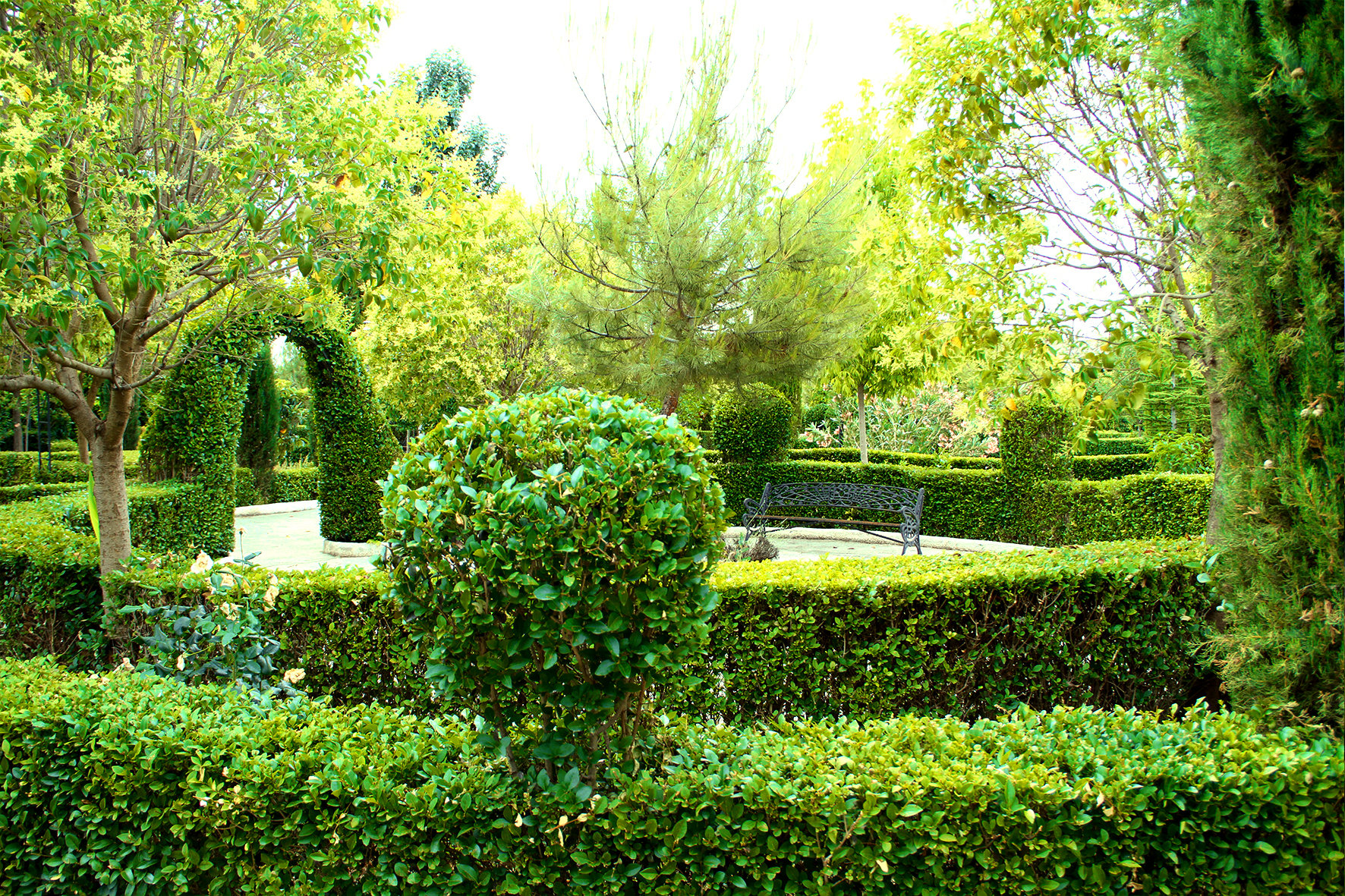 Zonas ajardinadas exteriores