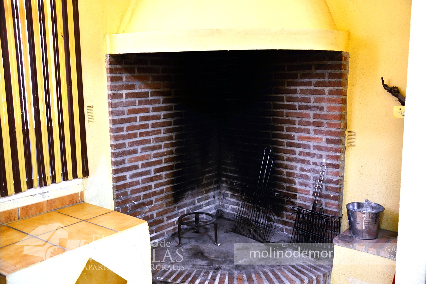 Chimenea para cocinar especial grupos