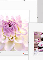 Rahmenlose Bildhalter