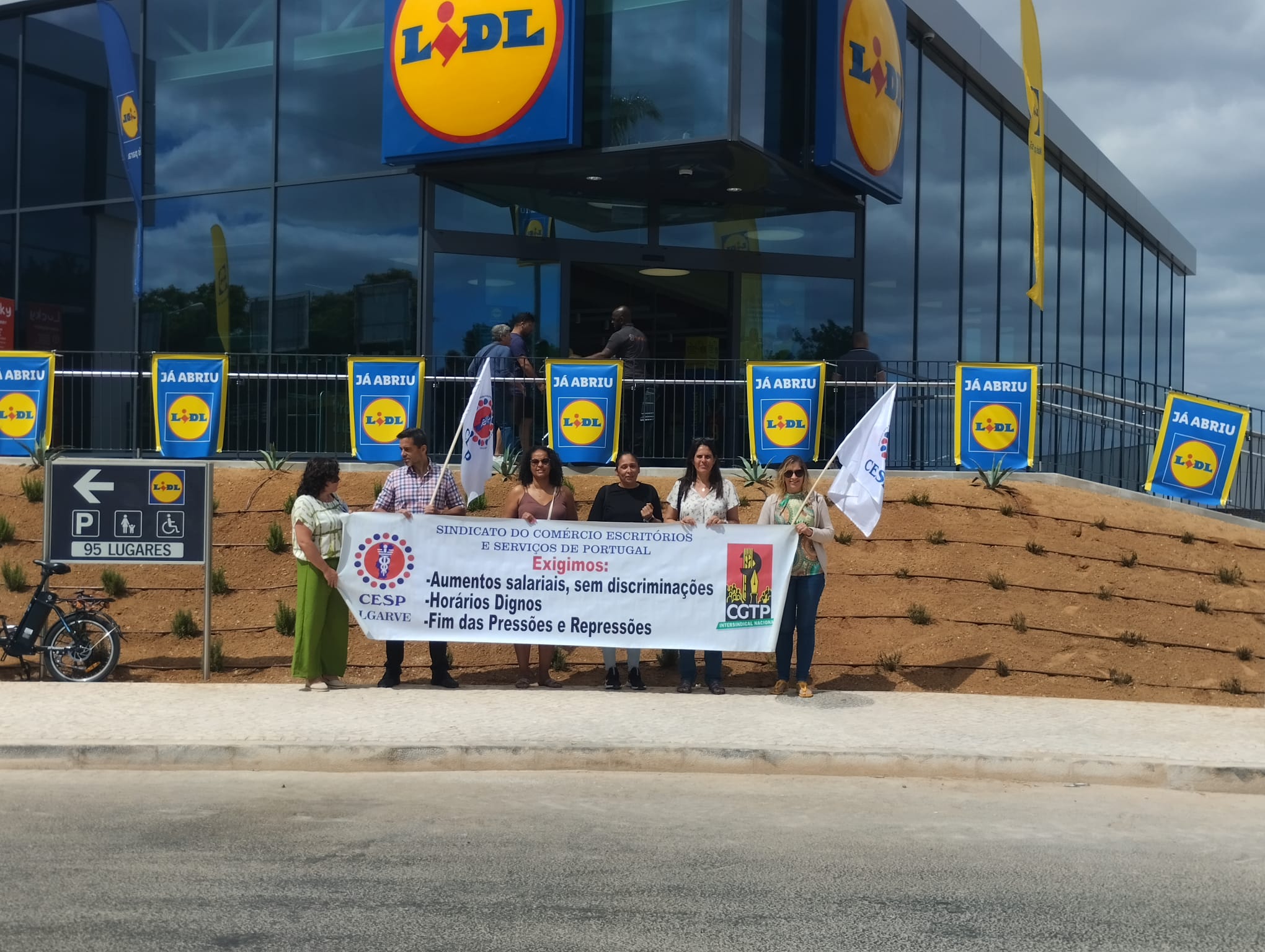 Lidl de Almancil, em Faro