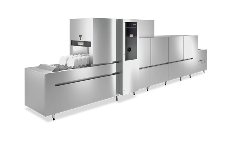 hobart flow line – intelligente bandspültechnik für moderne profiküchen