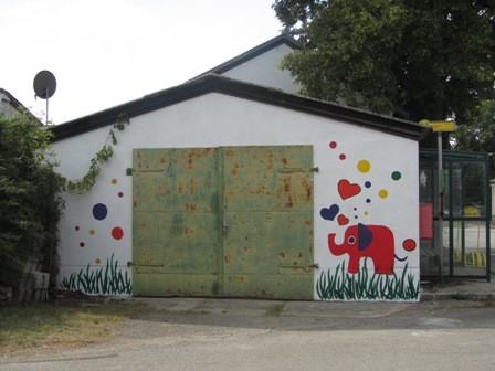 Ein Elefant für Schrattenthal! : )  (Sommer 2013)