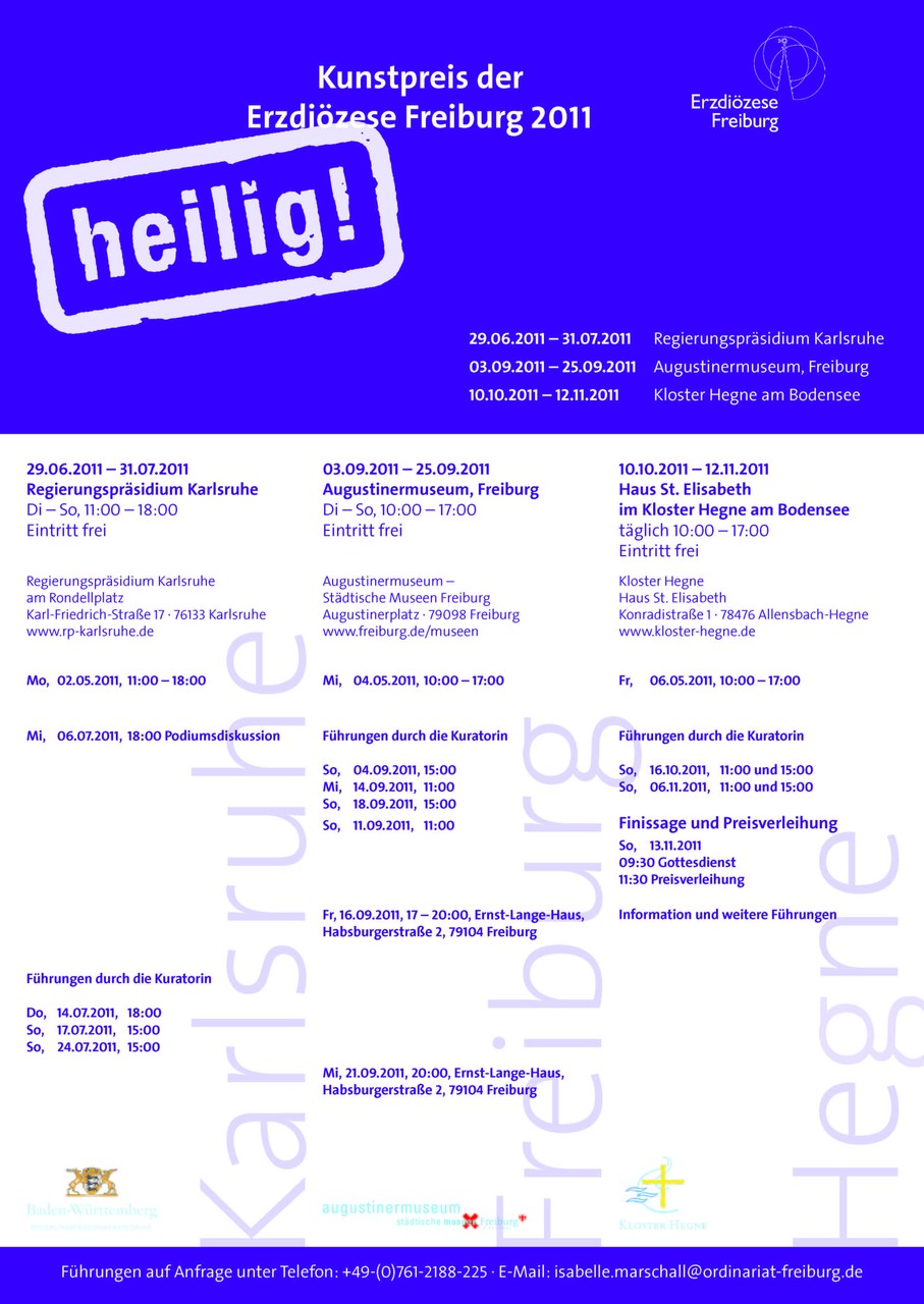 "Heilig" Ausstellung