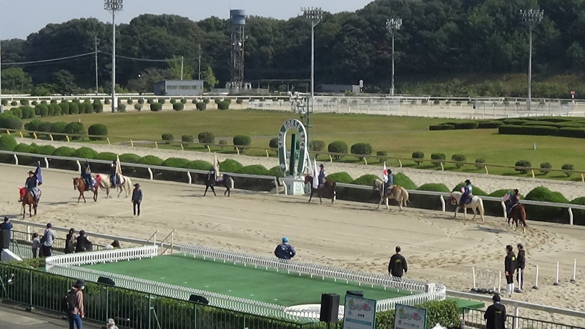 毎年11月佐賀競馬場での少年少女カドリール隊のイベント出演！