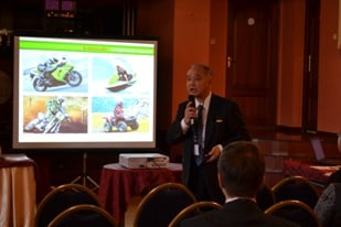 Mr.Kita, Deputy General Manager, a member of Russia SWG made a presentations of JASE-W and proposed the superiority of CHP technologies.