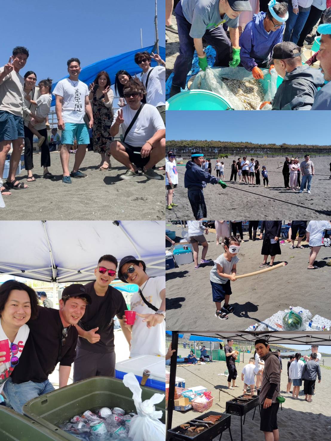 第１回　地引網＆BBQ～協力業者様親睦会～