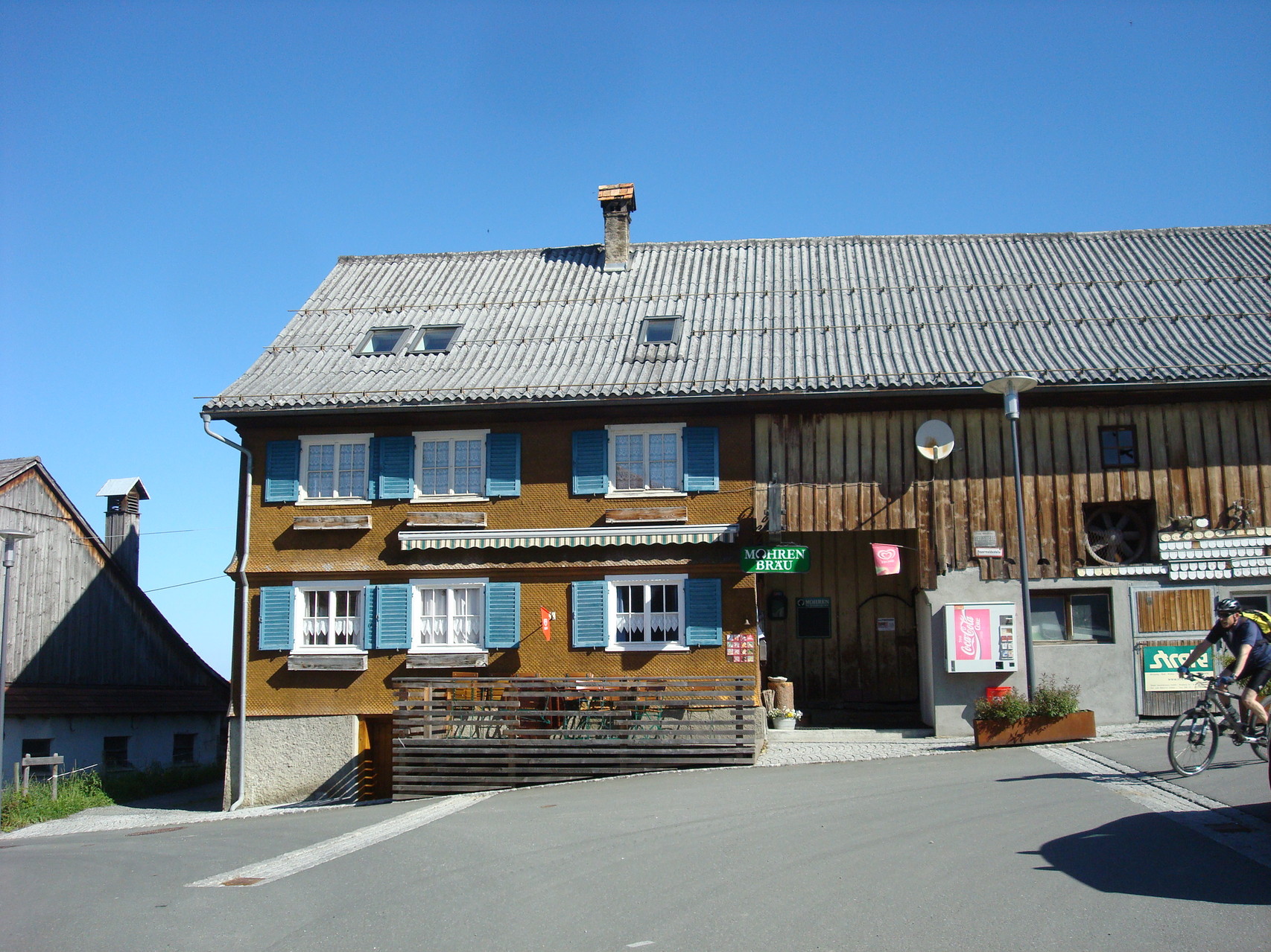 Hier gibts dann den Abschlusstrunk