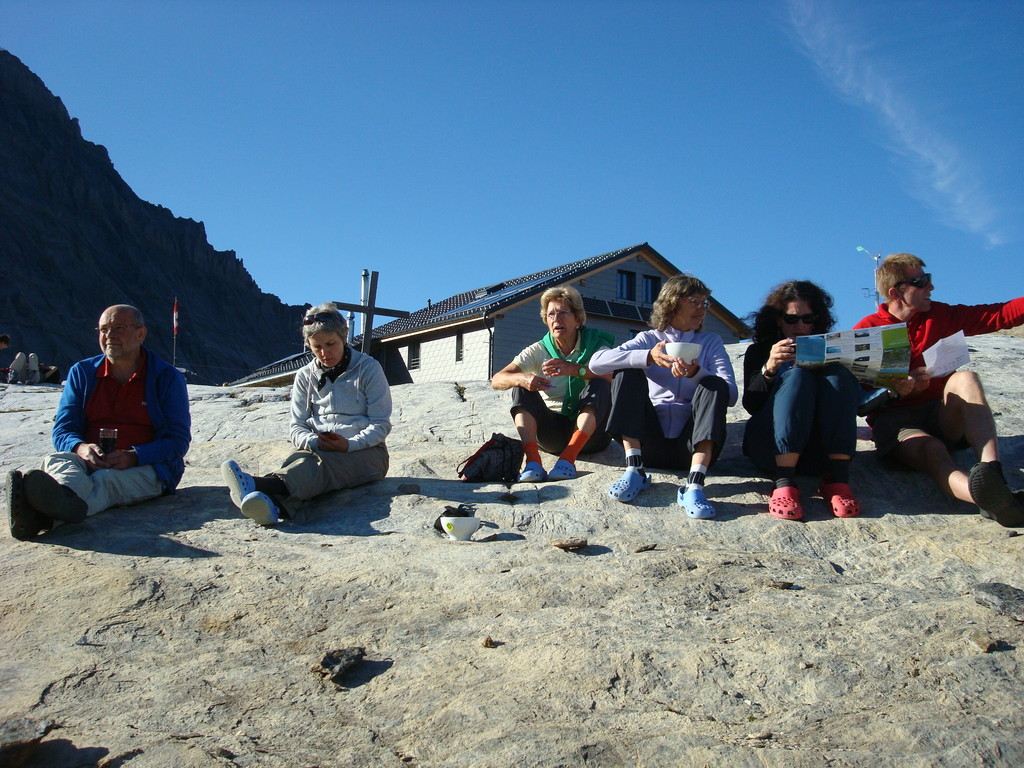 wir geniessen die Ruhe vor dem Z'Nacht