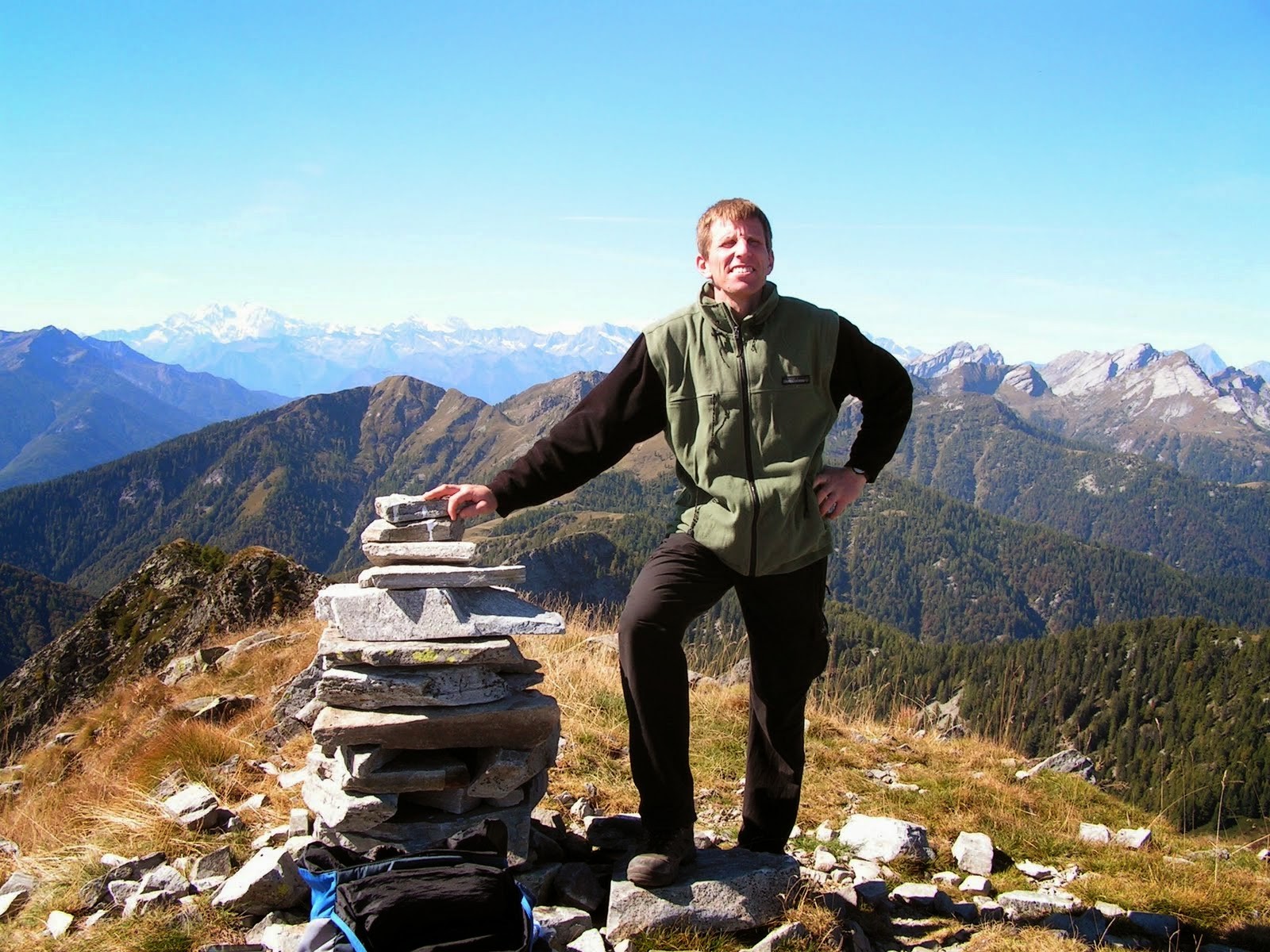 auf dem Pizzo Ruscada 2004m