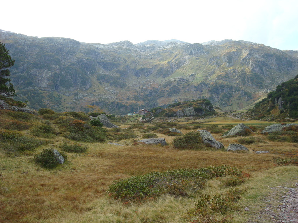 Blick zurück zum Restaurant Murgsee