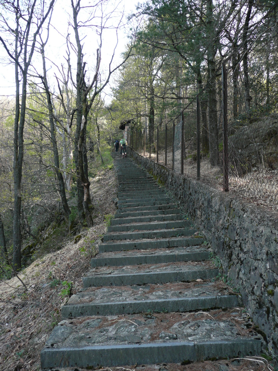 ja, noch viel Treppenstufen