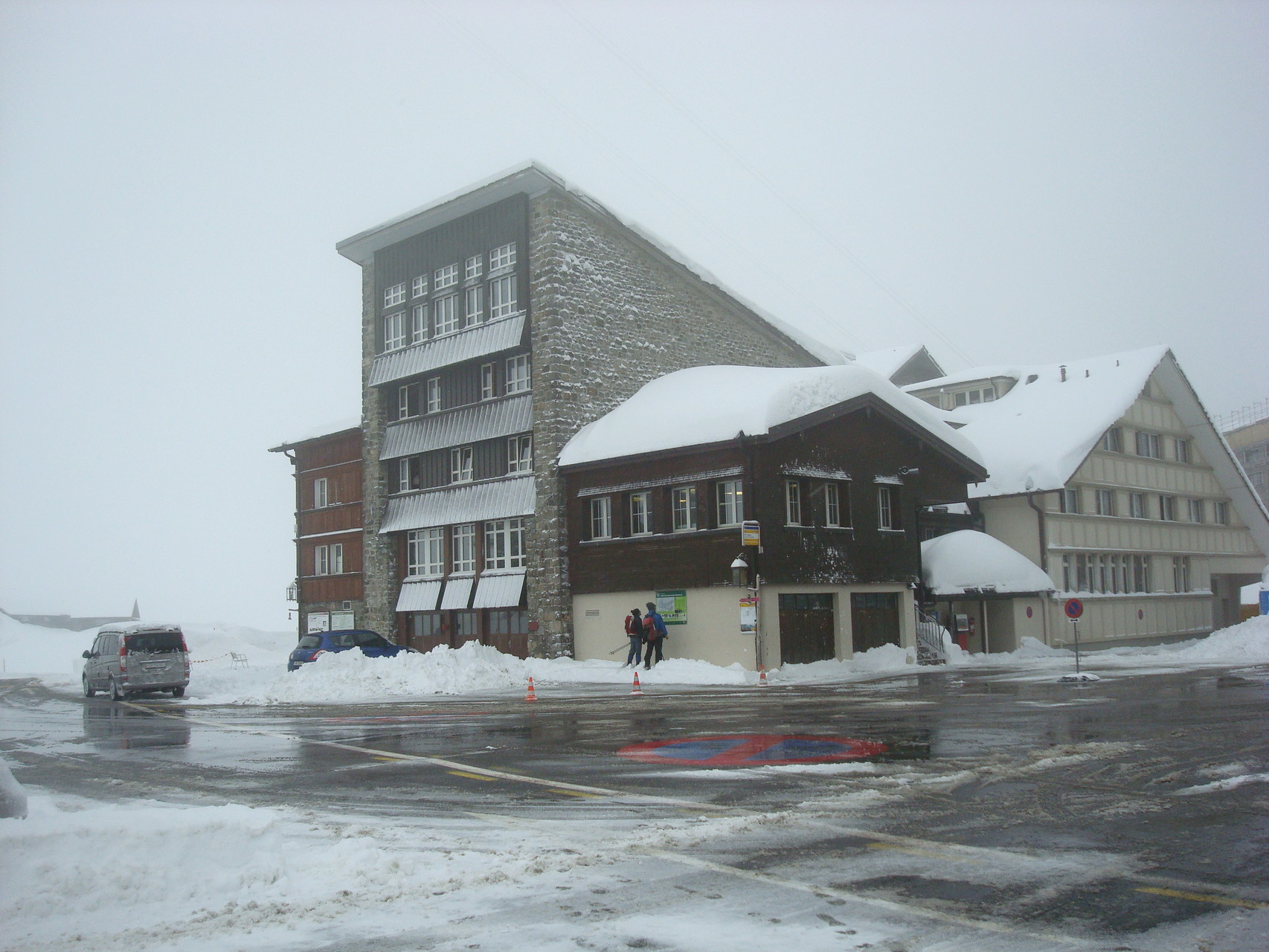 Start mit Kaffe im Schwägalp-Bergrestaurant