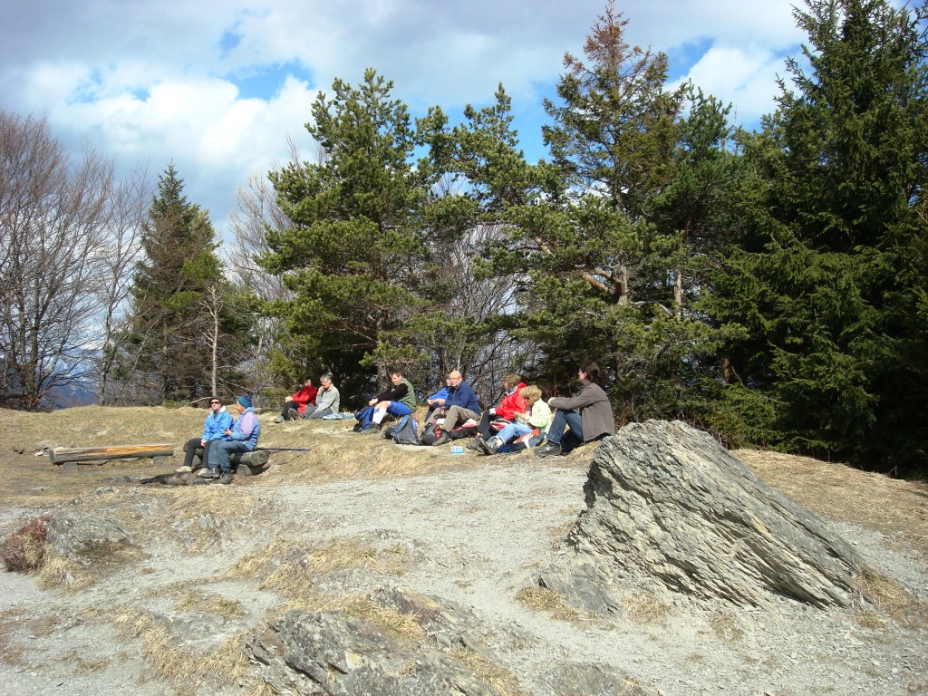 Auf dem Gipfel Regitzerspitze