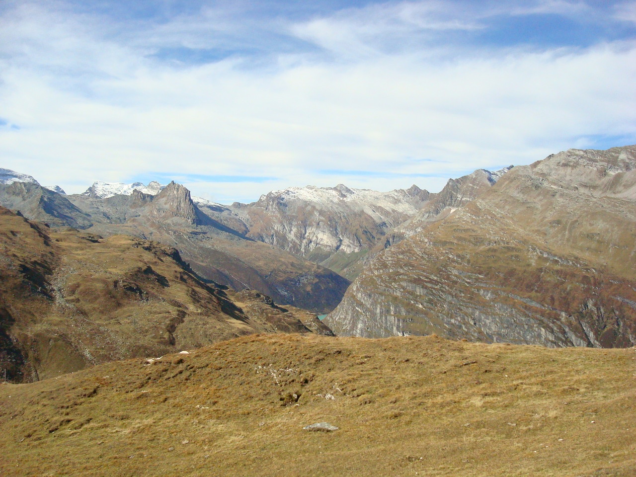 der blaue Tupf - Zervreila Stausee