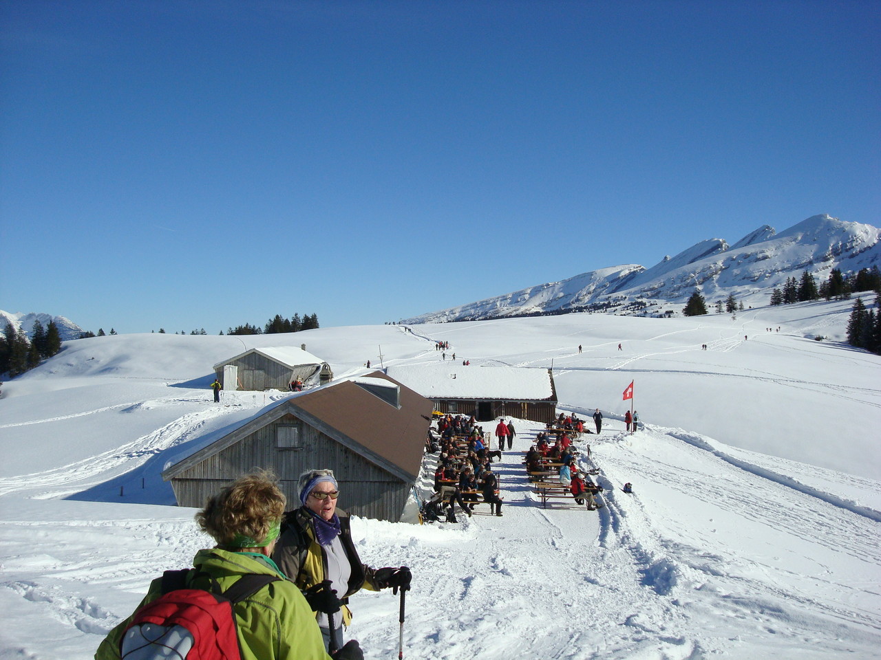 Fast ein Rummelplatz auf der Vorderen Höchi