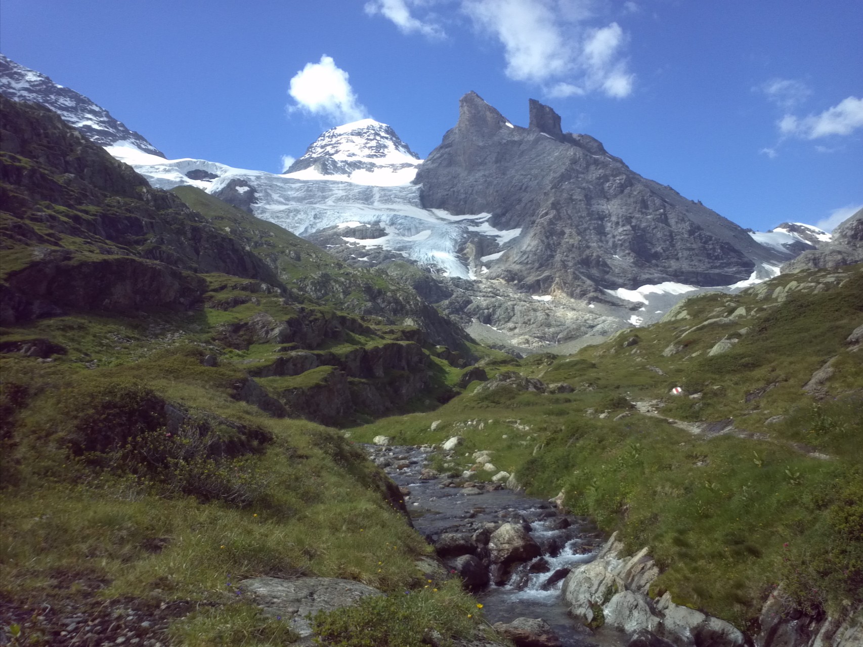 Gletscherbedeckt: Tschingelhorn