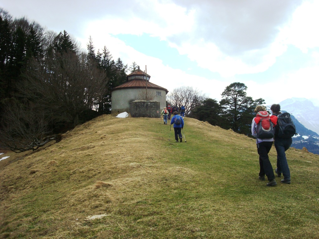 Militärbauten sind allgegenwärtig