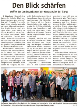 Landeszeitung Lüneburg vom 19.04.2016