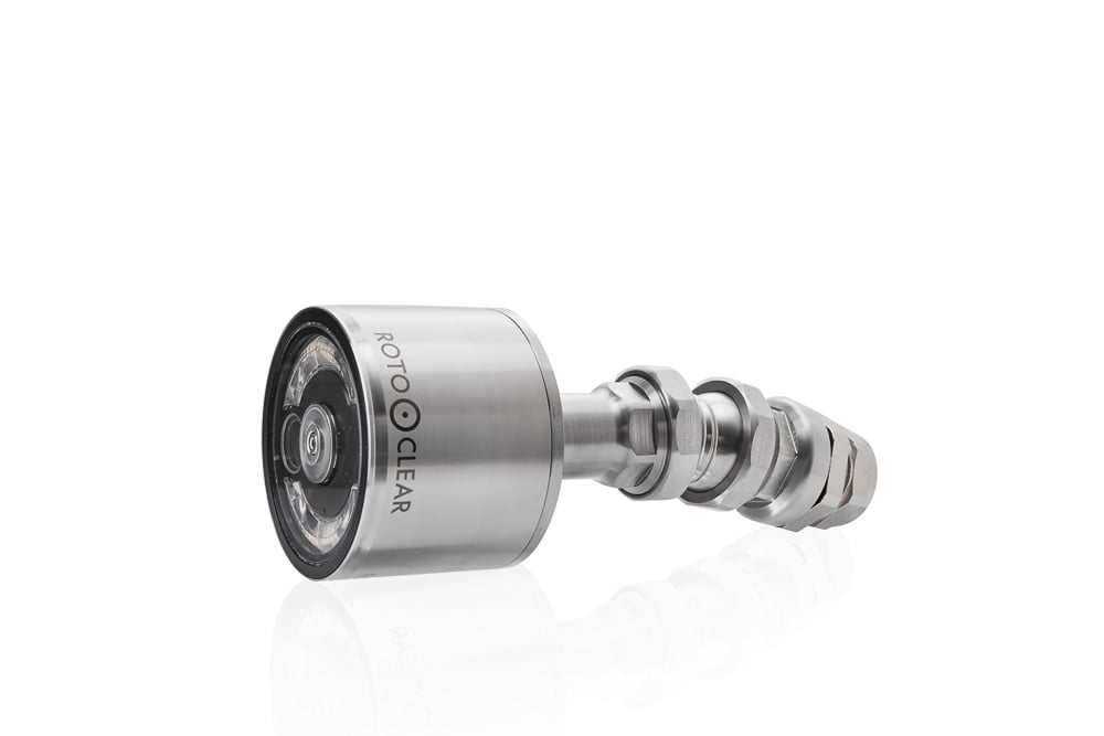 Rotoclear camera system