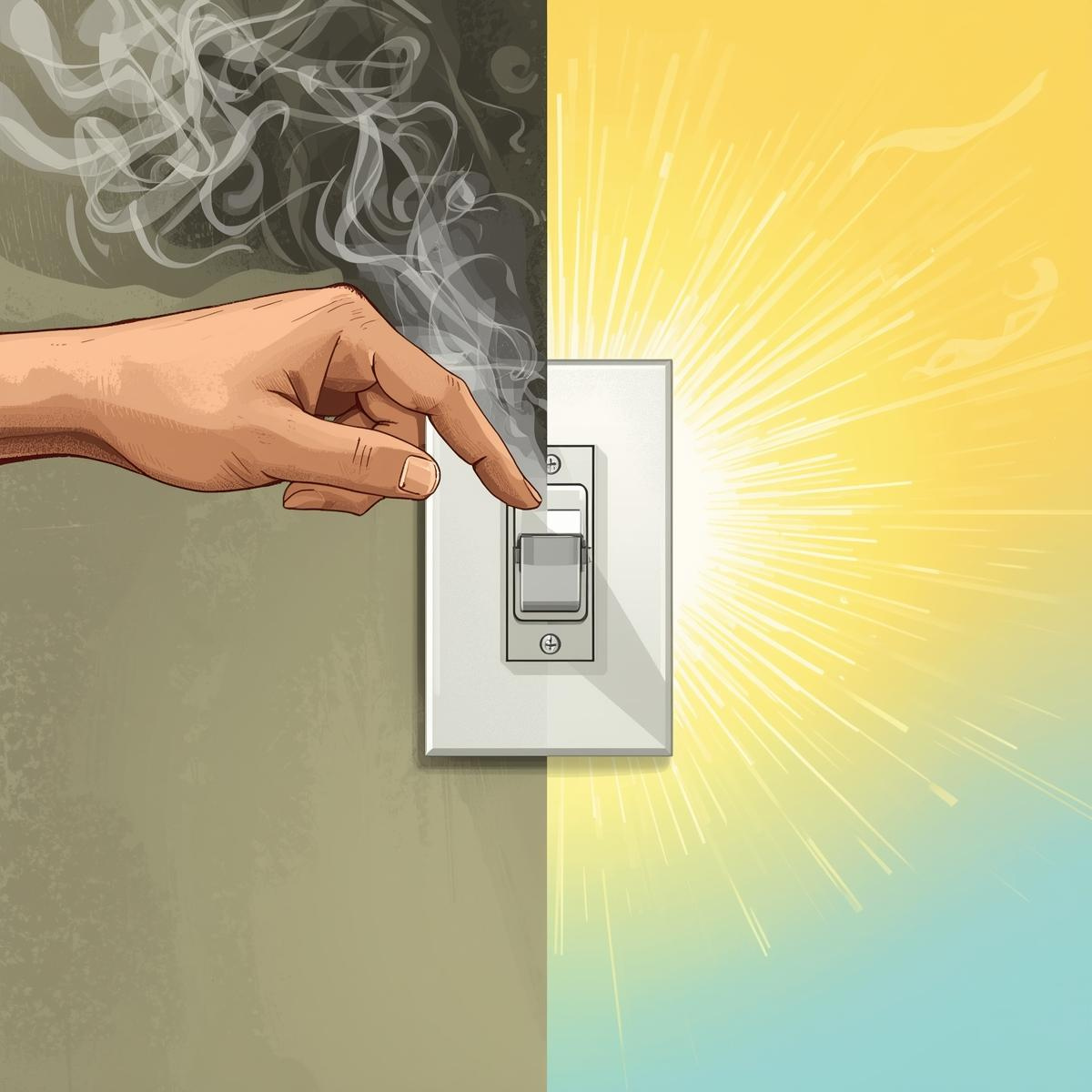 Like a Light Switch - Hypnosis for Quitting Smoking