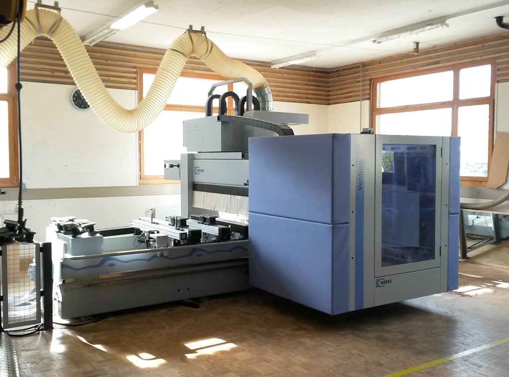 CNC-Maschine - Schreinerei Schmid AG in Oberönz