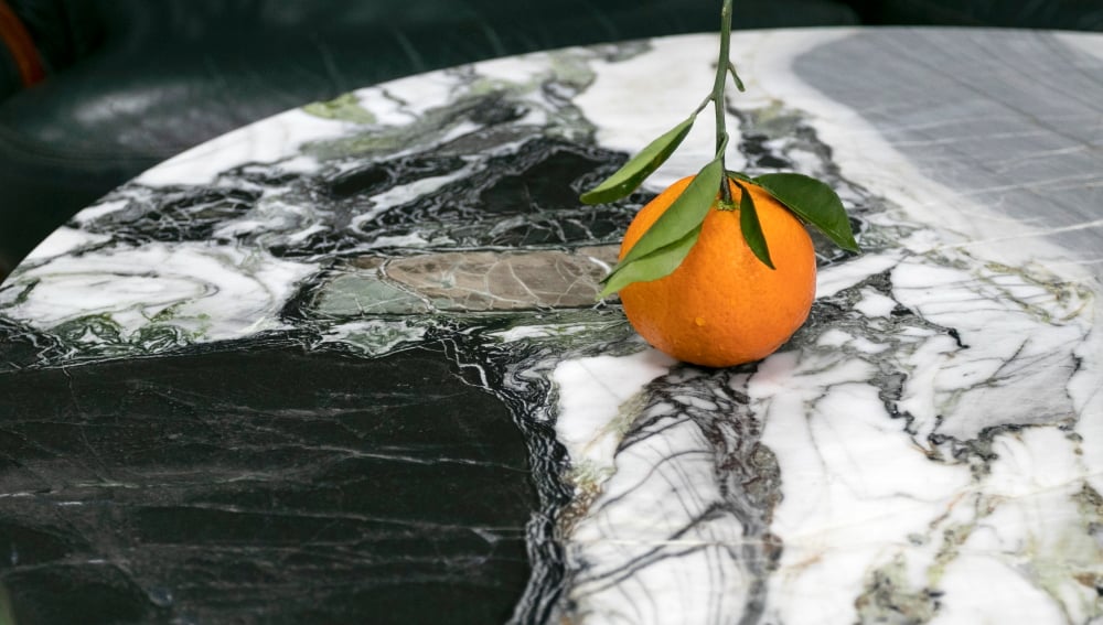 marmurinis kavos stalelis iš marmuro White Beauty