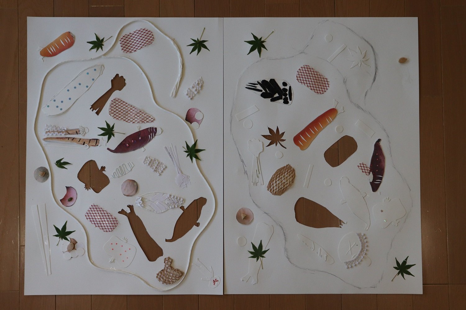 第六四回　金ケ崎芸術大学校　第二十六回　版画でポスターをつくろう―ずるびき編