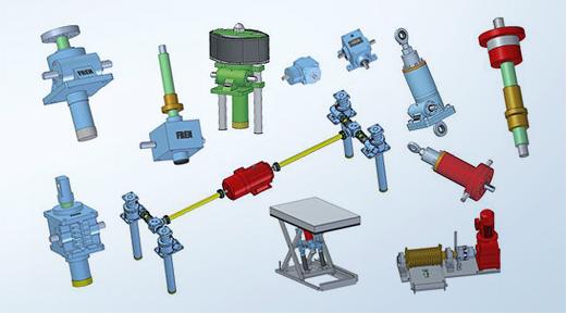 Catalogo de recambios y repuestos para reductores y motores Enzfelder. Despiece.