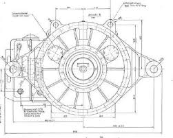 Plano general reductor eólico aerogenerador Lohmann Stolterfoht