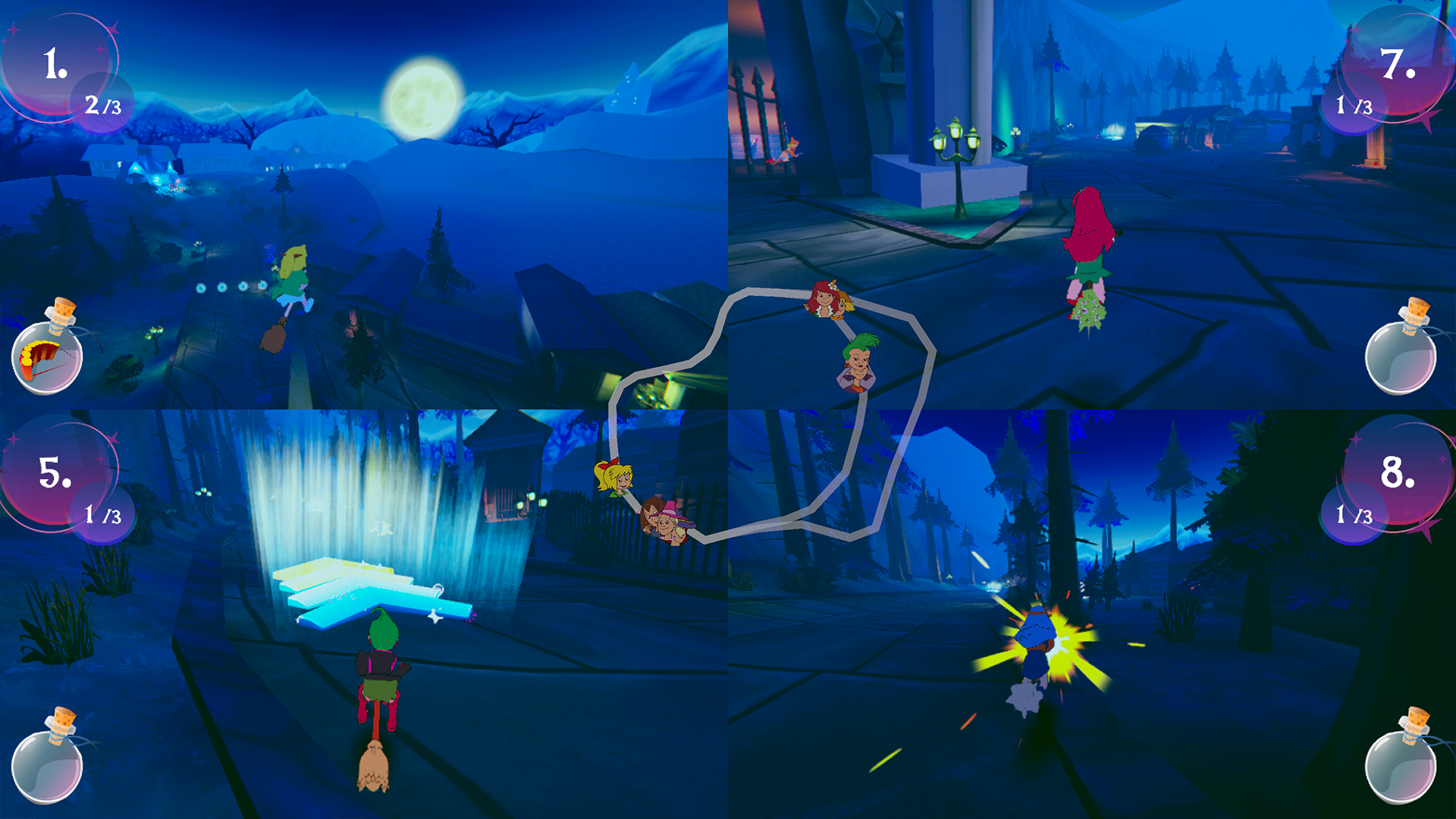 Screenshot: Bibi Blocksberg - Das große Hexenbesen-Rennen 3