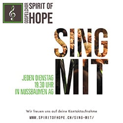 Dies ist deine Chance - SING MIT