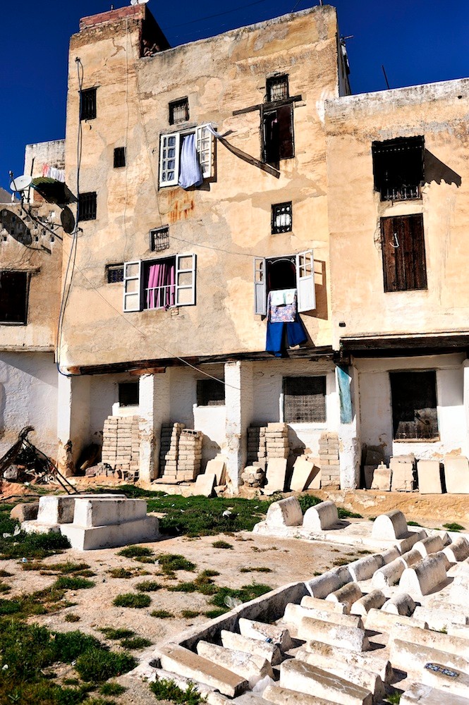 The architecture of Fès UNESCO heritage Medina - Jewish cemetery © François Struzik - simply human 2015