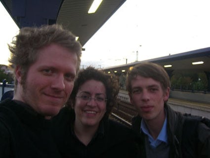 Buchmesse Frankfurt: Daniel, Blanka, Peter