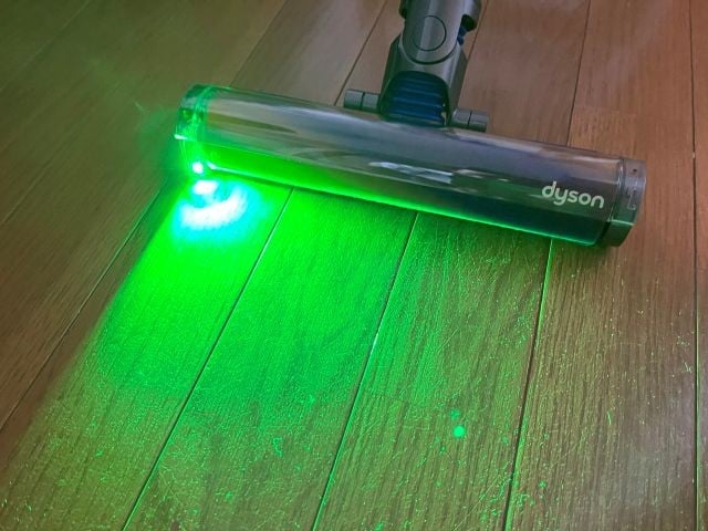 ダイソンのライトが照らした 心の塵