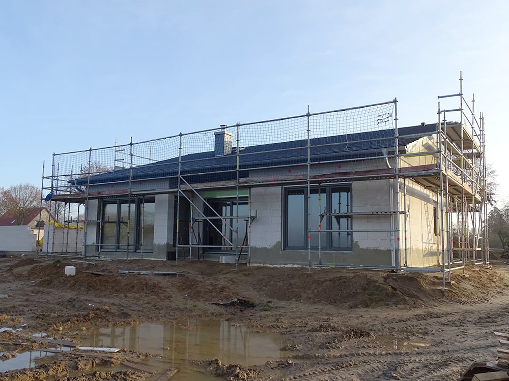 Bungalow mit Massivdach bei Goldberg