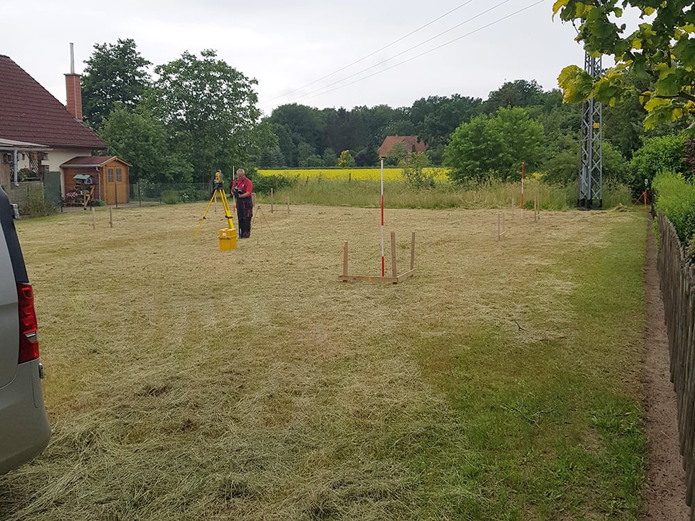 Grundstück für Bungalow in Rastow