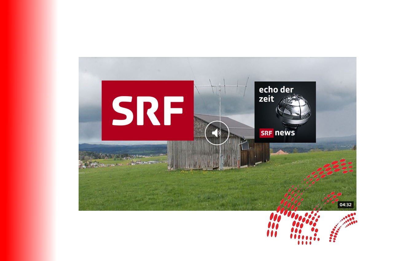 HB9FTS im "Echo der Zeit" im Radio SRF
