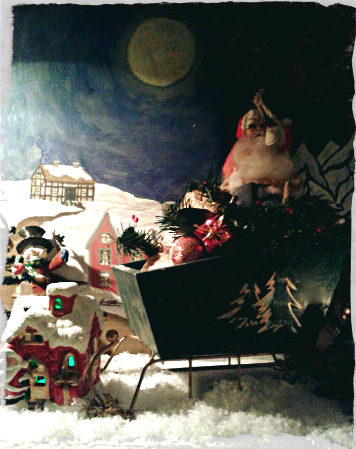 "...Cause Santa Claus comes tonight..."