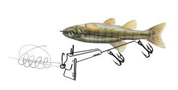 Leurres Rudipontains, La Donzette - Köderfischsystem