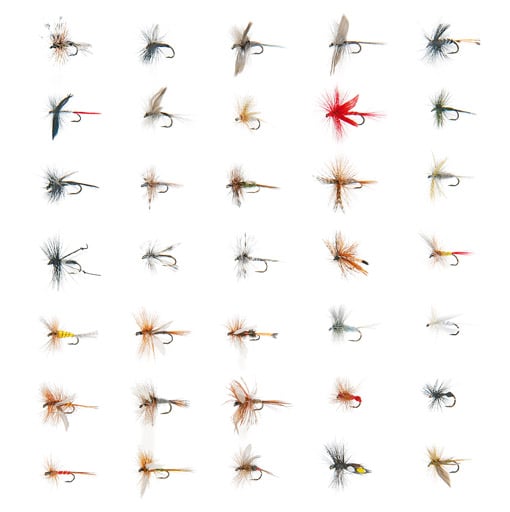 Drill Point Fishing Online-Shop Titelbild Unterkategorie Fliegenfischen - Angebot Trockenfliegen-Köder