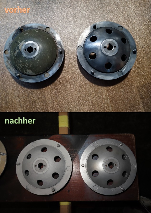 Nass-Strahlen / Aquajet