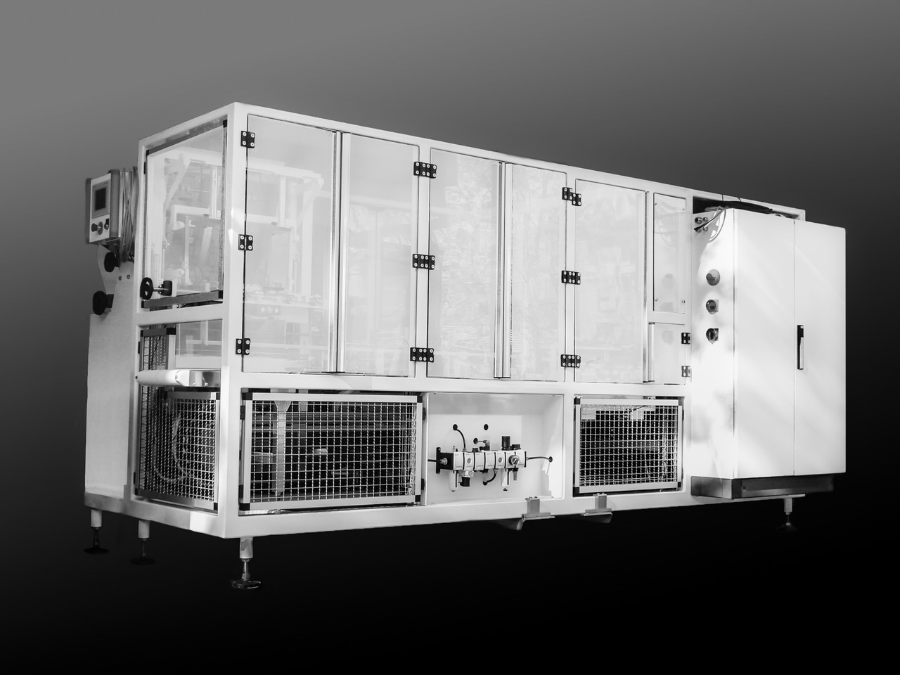 Aussenansicht Pizza Bereiterungsanlage