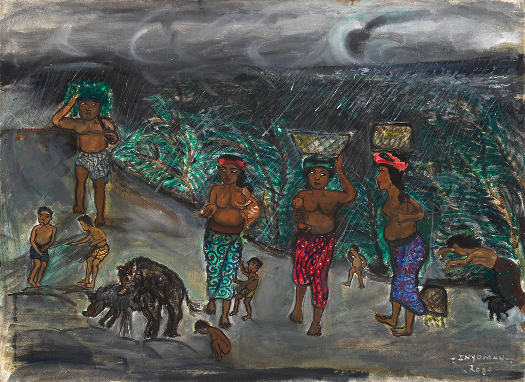 Retour du marché - 68x80 cm - réf. IR3.68.80