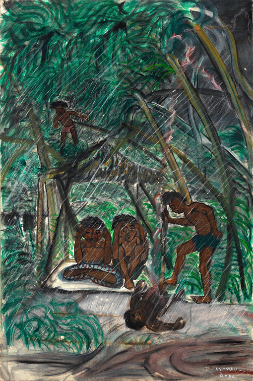 Sous la pluie - 81x54 cm - réf. IR101.81.54