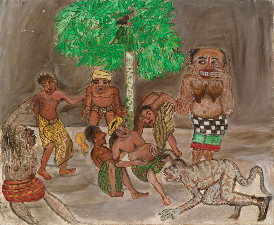 Accouchement chez les monstres - 69x84 cm - réf. IR2.69.84