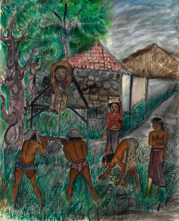 Le puits - 82x65 cm - réf. IR108.82.65