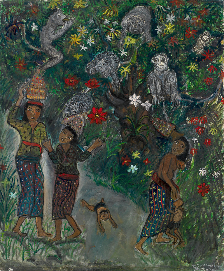 La forêt des singes - 83x69 cm - IR2.83.69