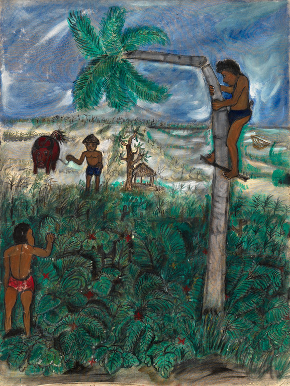 Le cocotier - 87x66 cm - réf. IR19.87.66