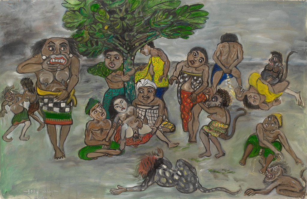 Deuxième accouchement chez les monstres - 65x100 cm - réf.IR39.65.100