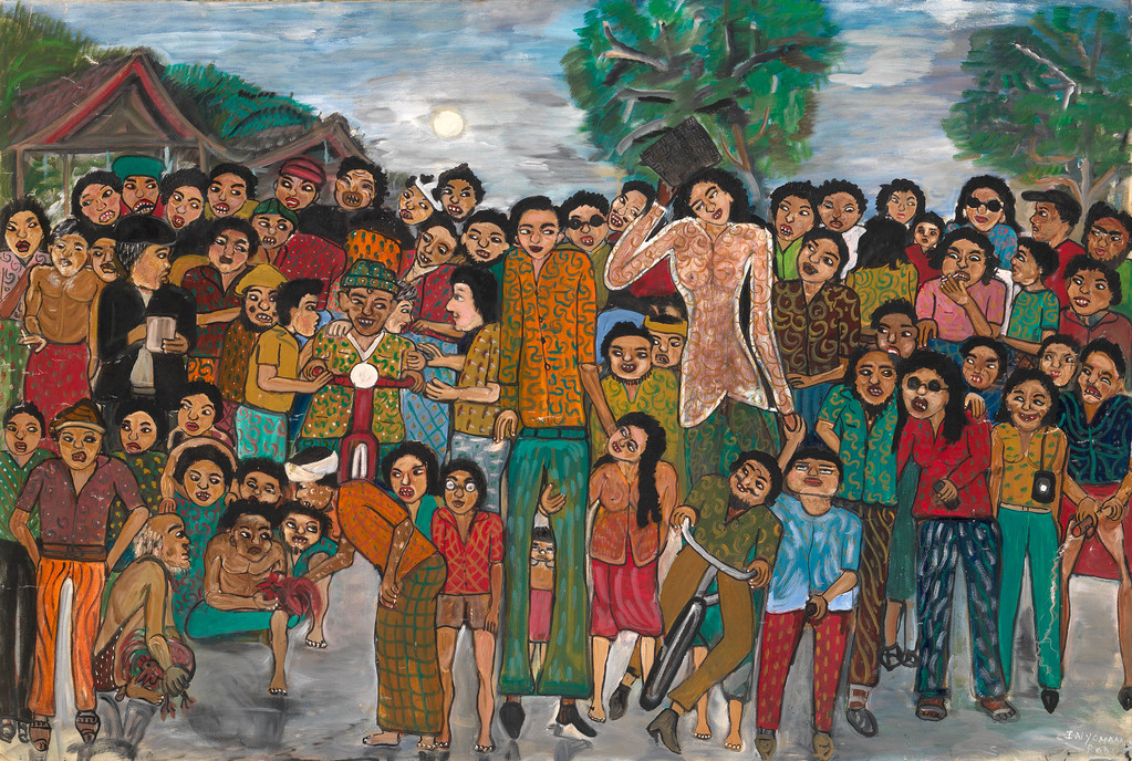 Mariage des géants - 99x148 cm - réf. IR78.99x148